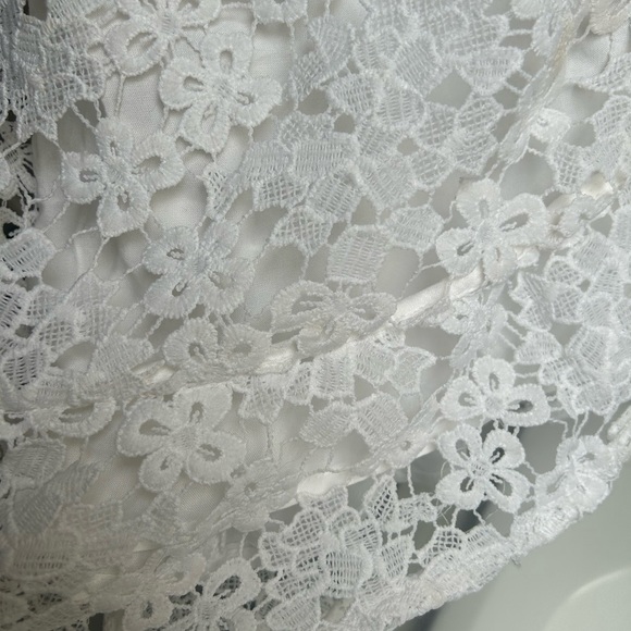 Abercrombie & Fitch White floral dress - Picture 3 of 5